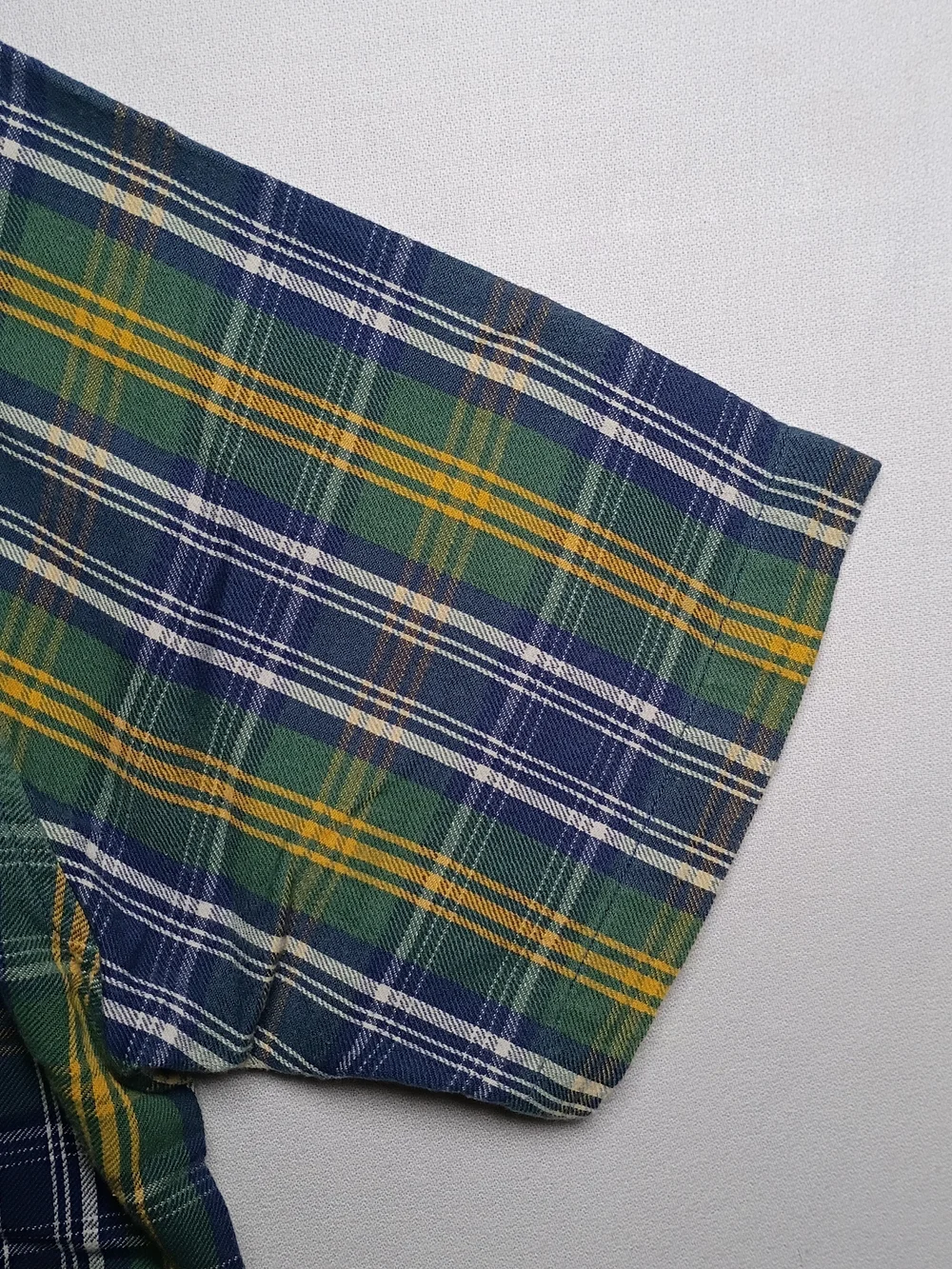 Vintage Polo Jeans Ralph Lauren Mens Oversized Flannel Shirt Large Plaid